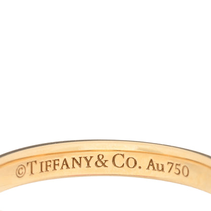 Tiffany 18K Yellow Gold Diamond 2.5mm Tiffany True Band Ring 53 6.5 4 of 4
