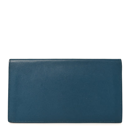 Hermes Swift Citizen Twill Long Combined Wallet Vert Vertigo 1 of 7