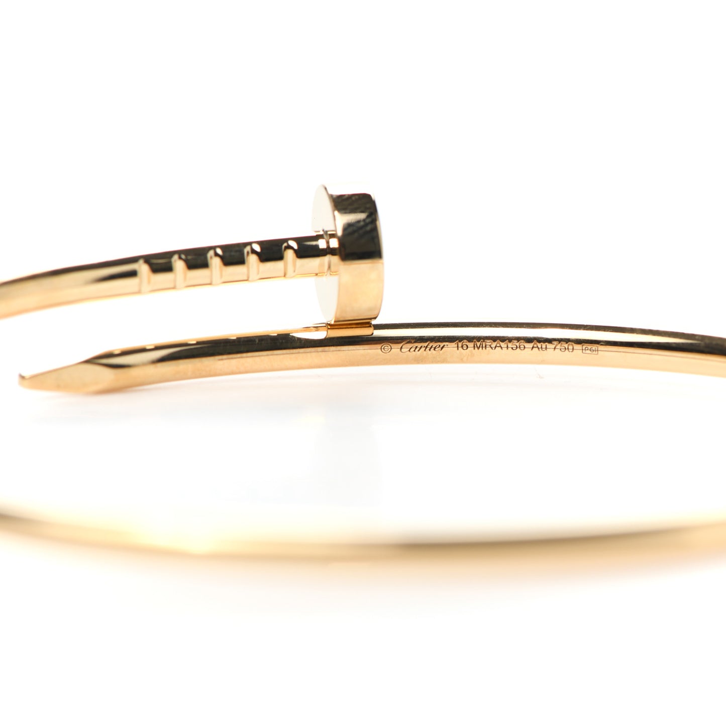 18K Yellow Gold Small Juste Un Clou Bracelet 16