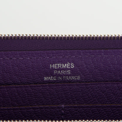 Hermes Chevre Mysore Evelyne Long Wallet Parme 6 of 7