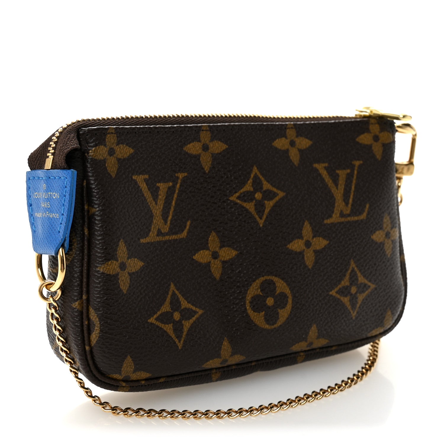Louis Vuitton Monogram 2019 Christmas Animation Mini Venice Pochette Accessories Blue 3 of 7