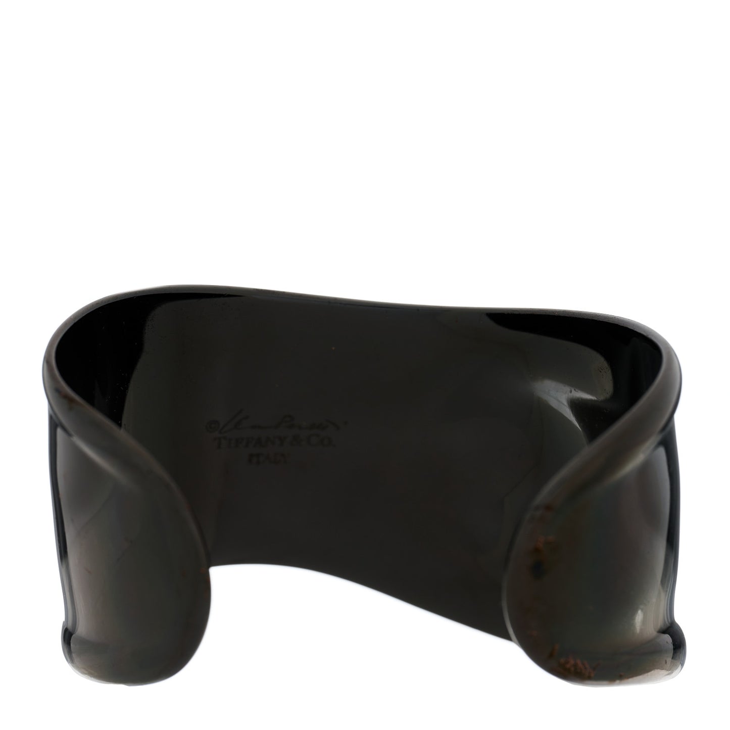 Copper Small Elsa Peretti Right Wrist Bone Cuff Bracelet Black