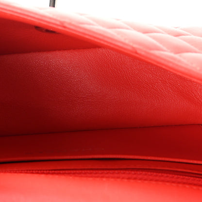 Chanel Lambskin Quilted Mini Rectangular Flap Red 5 of 11