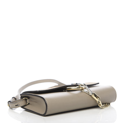 Chloe Suede Calfskin Mini Faye Shoulder Bag Motty Grey 4 of 11