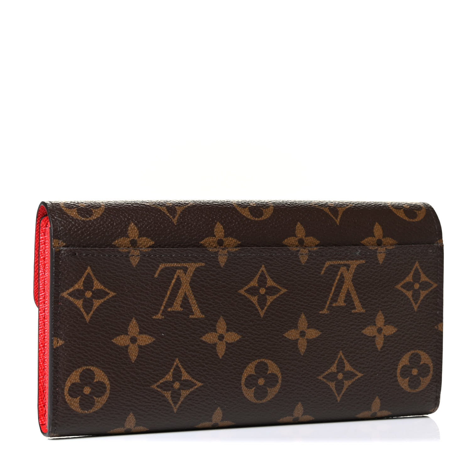 Louis Vuitton Monogram Sarah Wallet NM Coquelicot 2 of 7