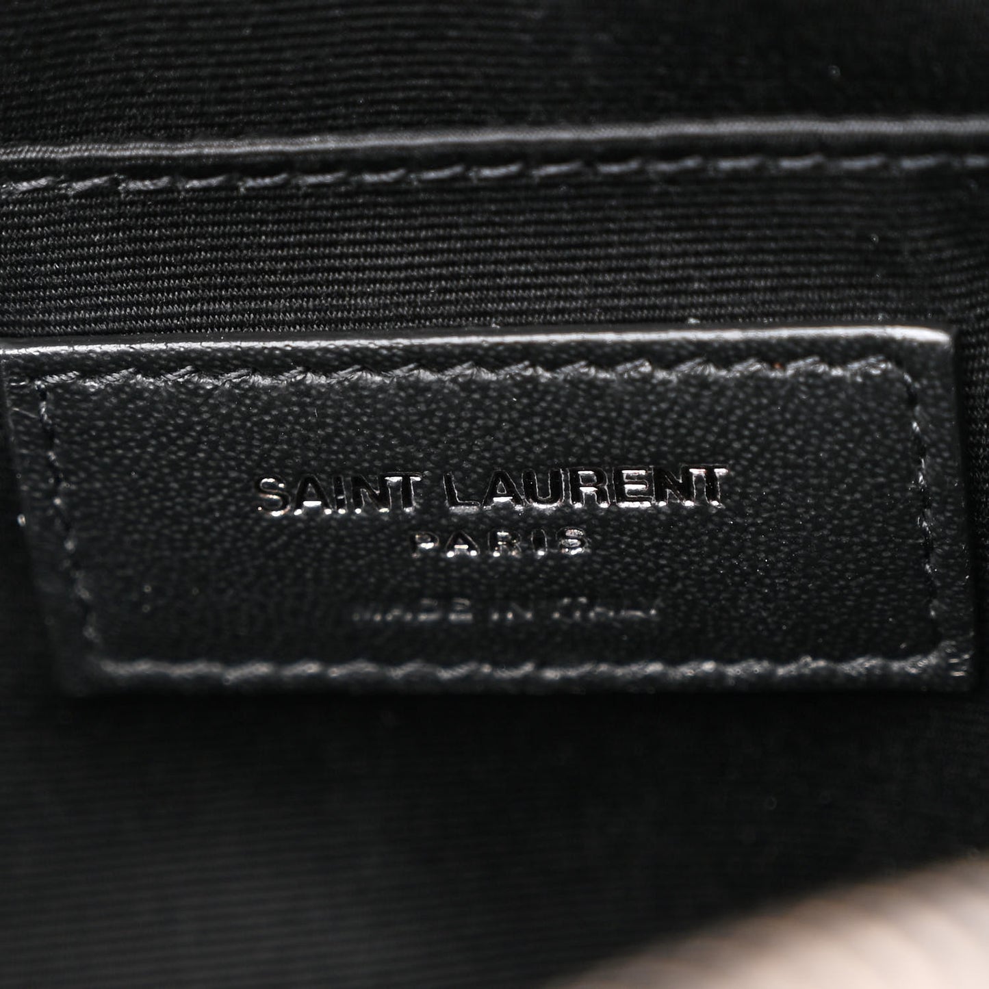 Calfskin Matelasse Monogram Lou Camera Bag Black