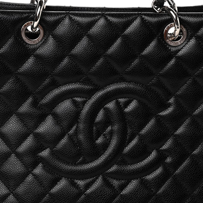 Chanel Caviar Quilted Grand Shopping Tote GST Black 11 of 11