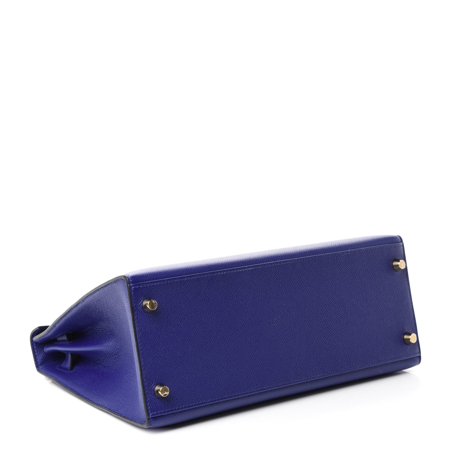 Hermes Epsom Kelly Sellier 28 Bleu Electrique 4 of 11