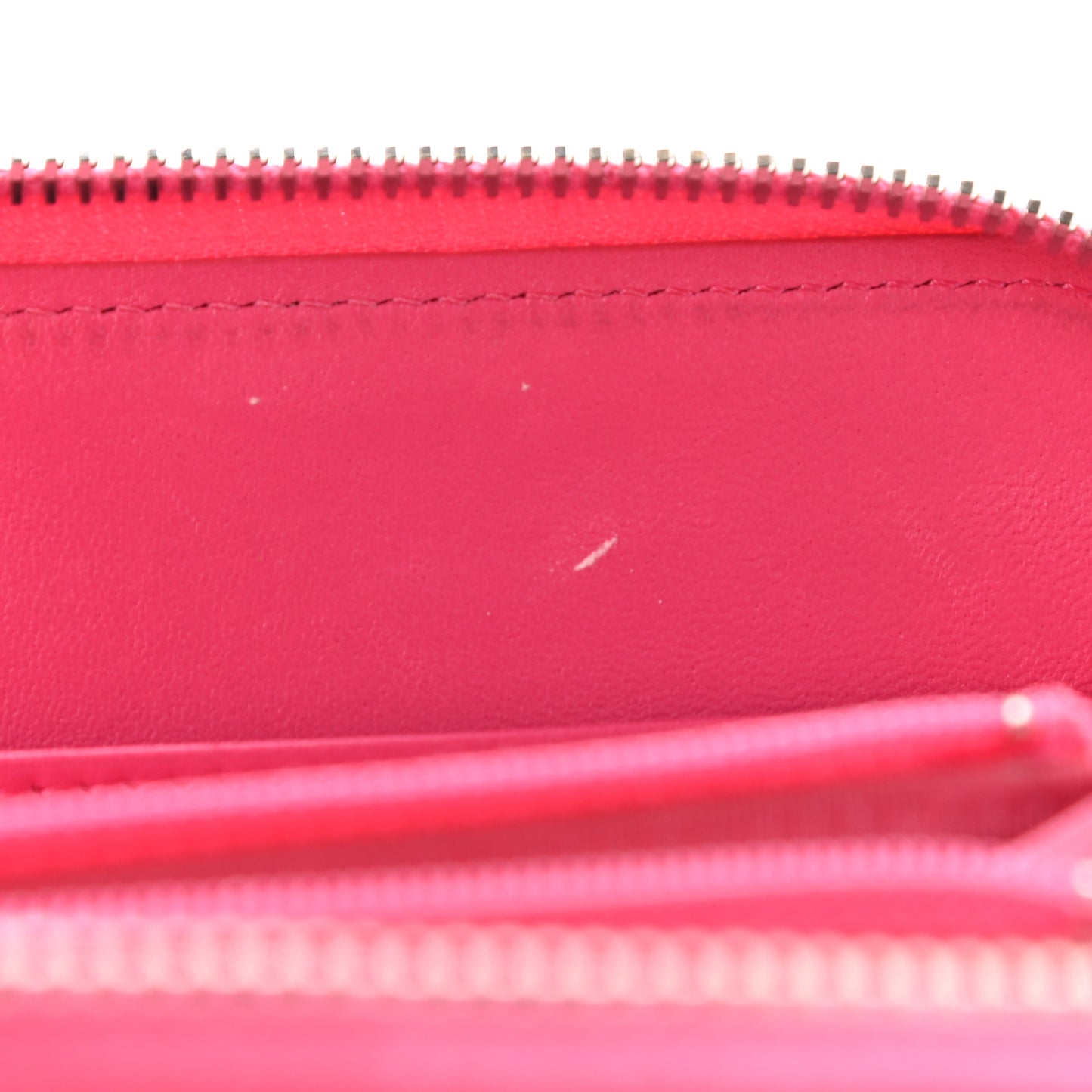 Lambskin Quilted Travel Case Pink