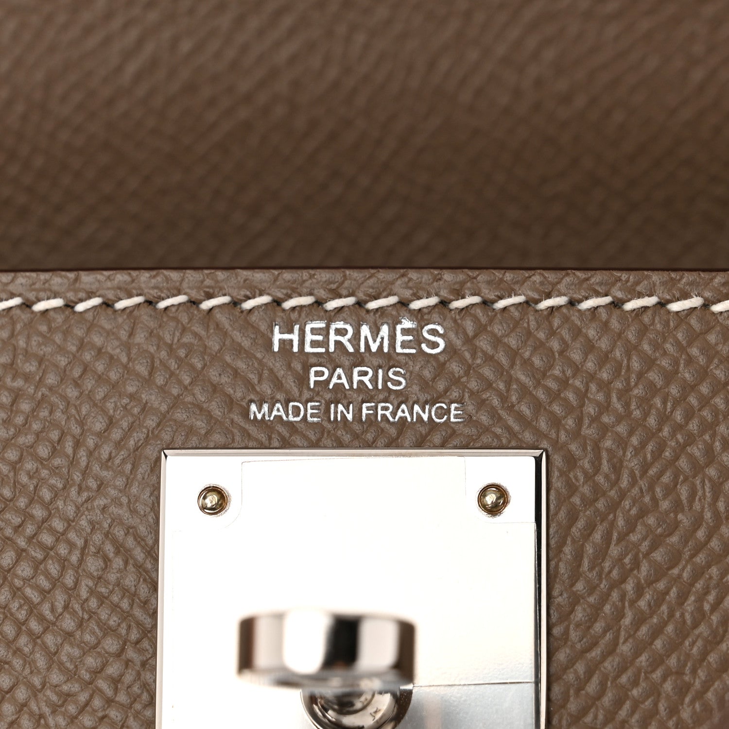 Hermes Epsom Kelly Sellier 28 Etoupe 6 of 10