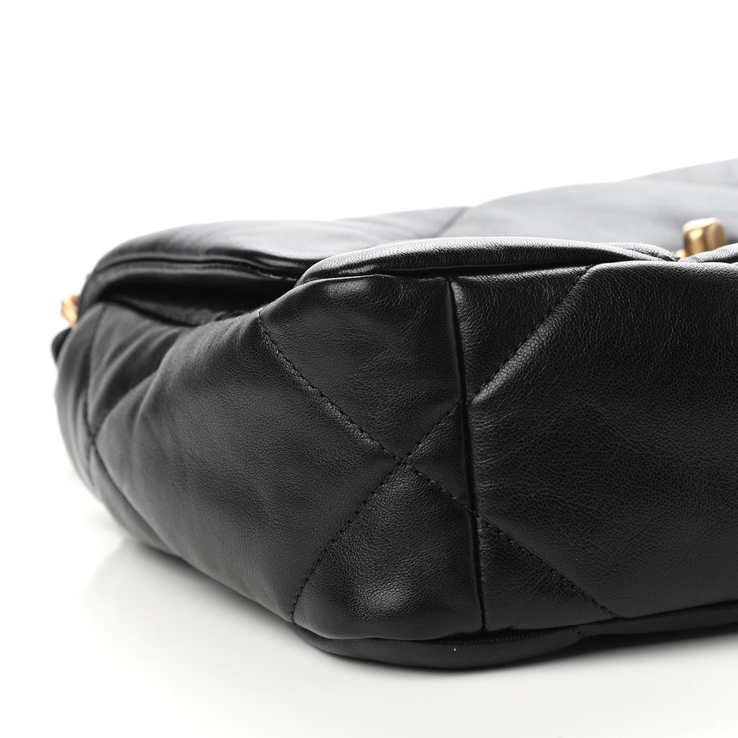 Chanel Lambskin Quilted Medium Chanel 19 Flap Black 5 of 8