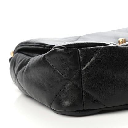 Chanel Lambskin Quilted Medium Chanel 19 Flap Black 5 of 8