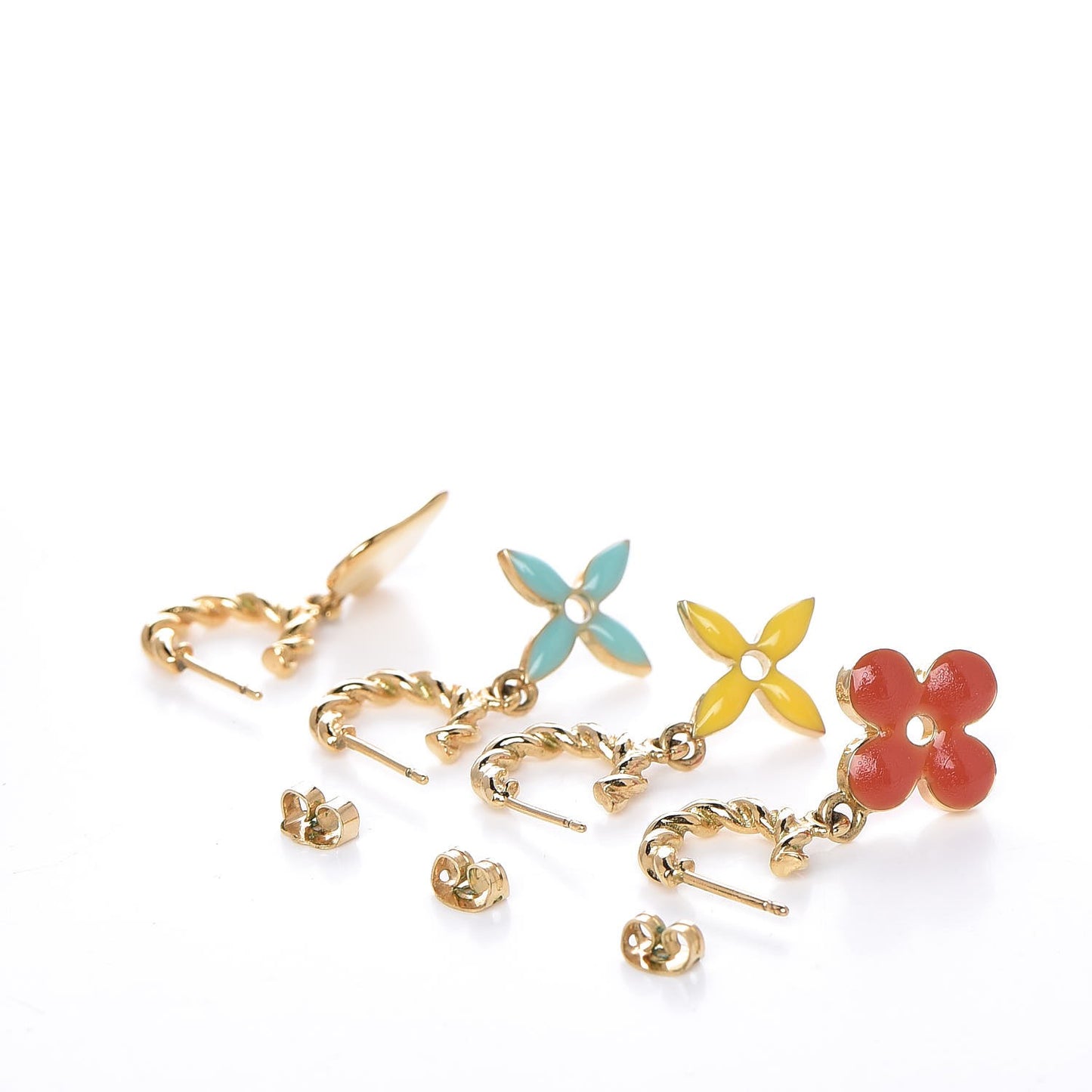 Sweet Monogram Earrings Set of 4