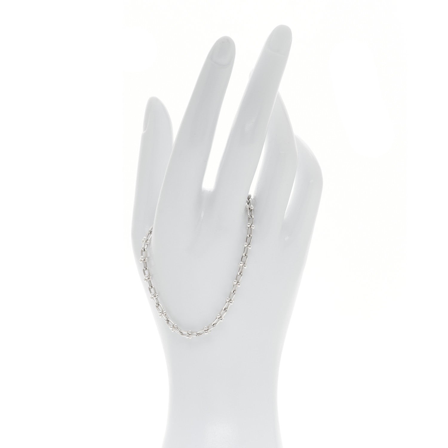 Tiffany Sterling Silver Micro HardWear Link Bracelet 2 of 5