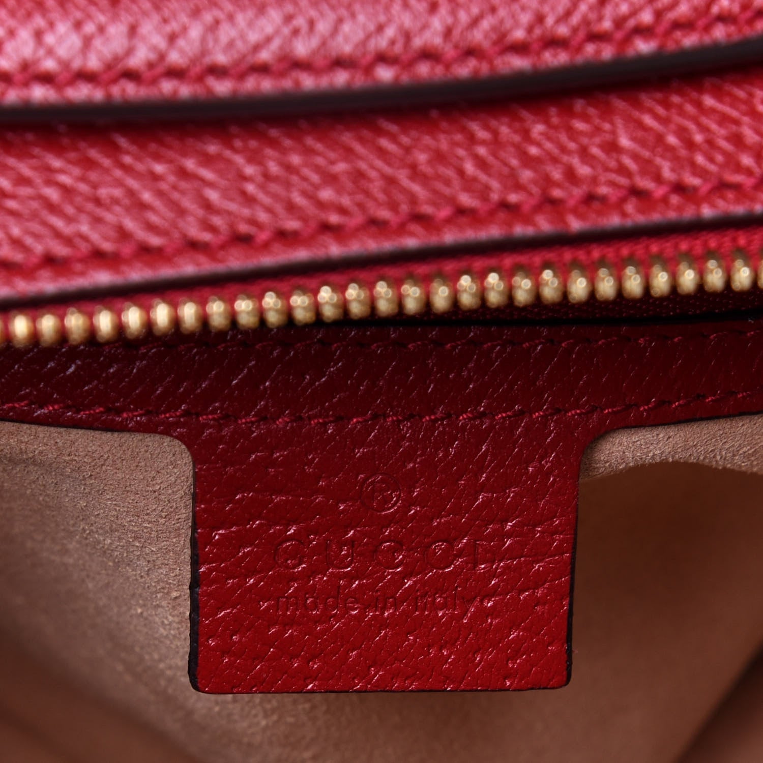 Gucci GG Supreme Monogram Flora Web Small Ophidia Top Handle Shoulder Bag Hibiscus Red 5 of 5