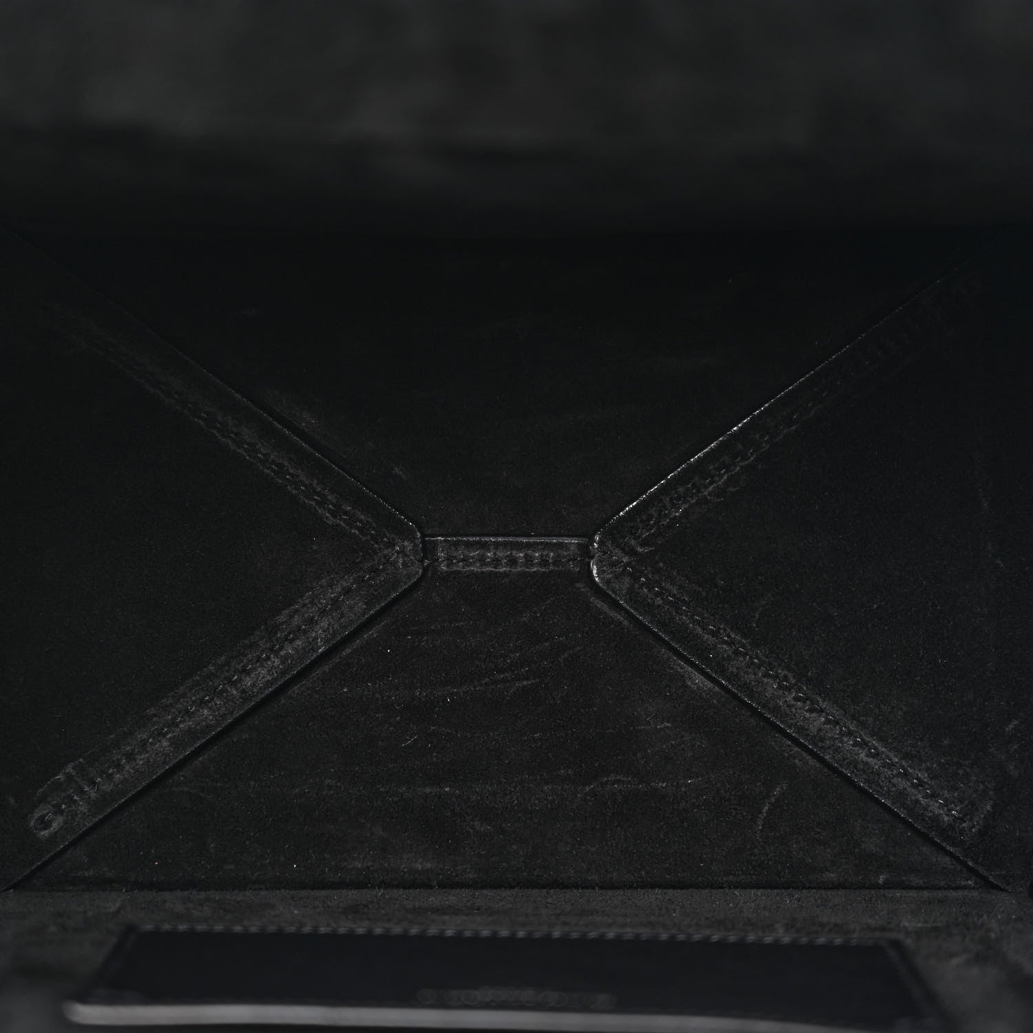 Saint Laurent Calfskin Monogram Take Away Box Black 5 of 9