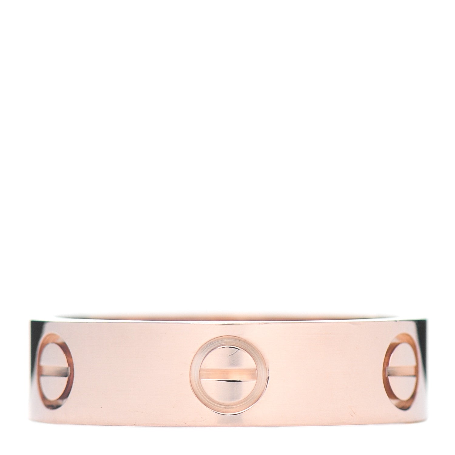 Cartier 18K Pink Gold 5.5mm LOVE Ring 58 8.25 3 of 4