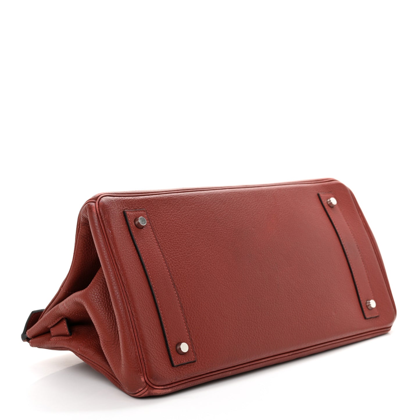Taurillon Clemence JPG Birkin 42 Rouge H
