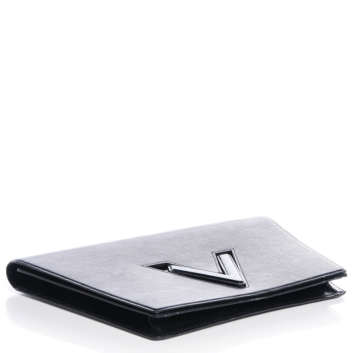Louis Vuitton Epi Pochette Trapeze Clutch Black 4 of 8