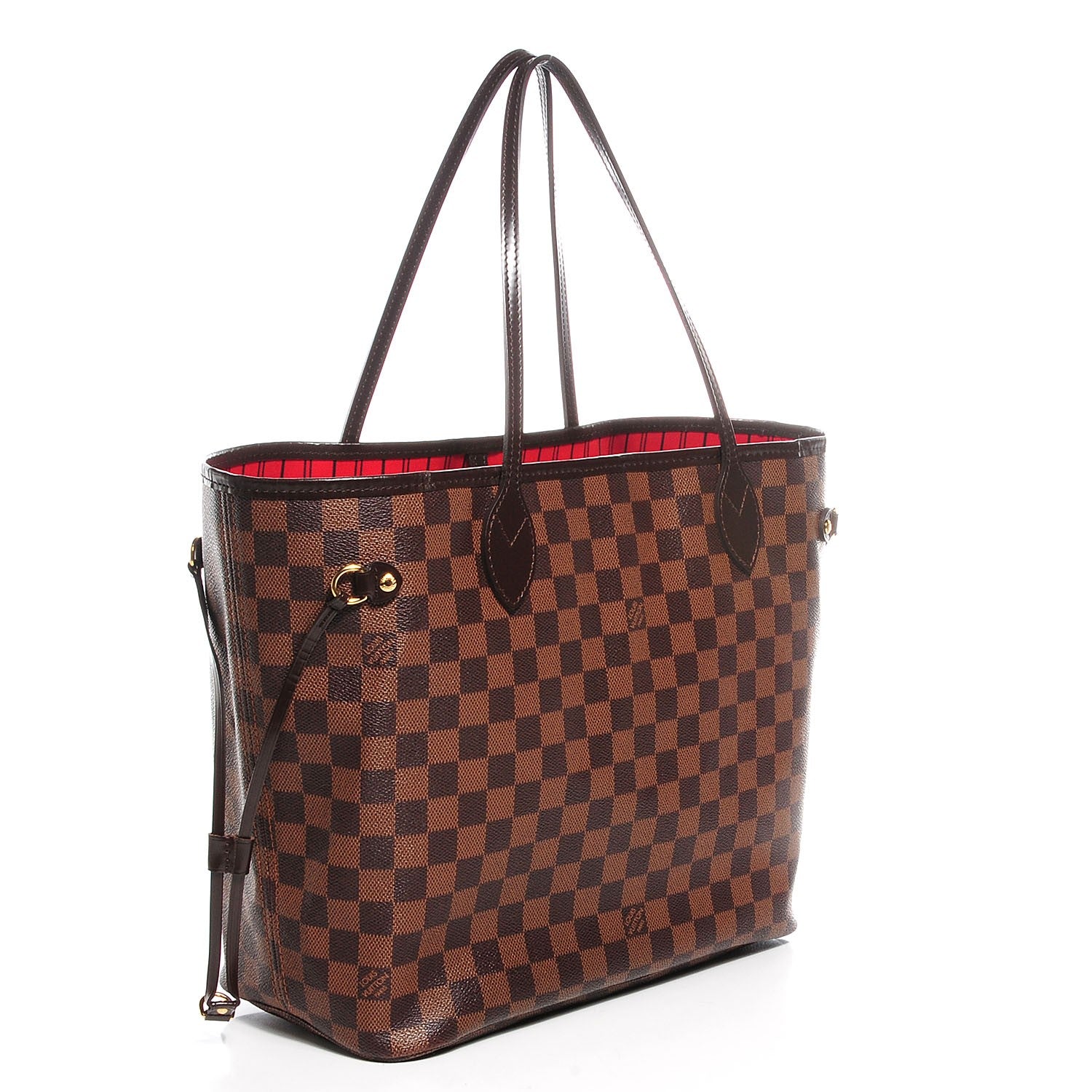 Louis Vuitton Damier Ebene Neverfull MM 3 of 9