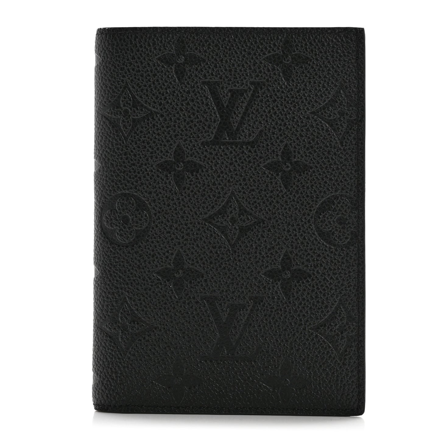 Empreinte Monogram Passport Cover Black