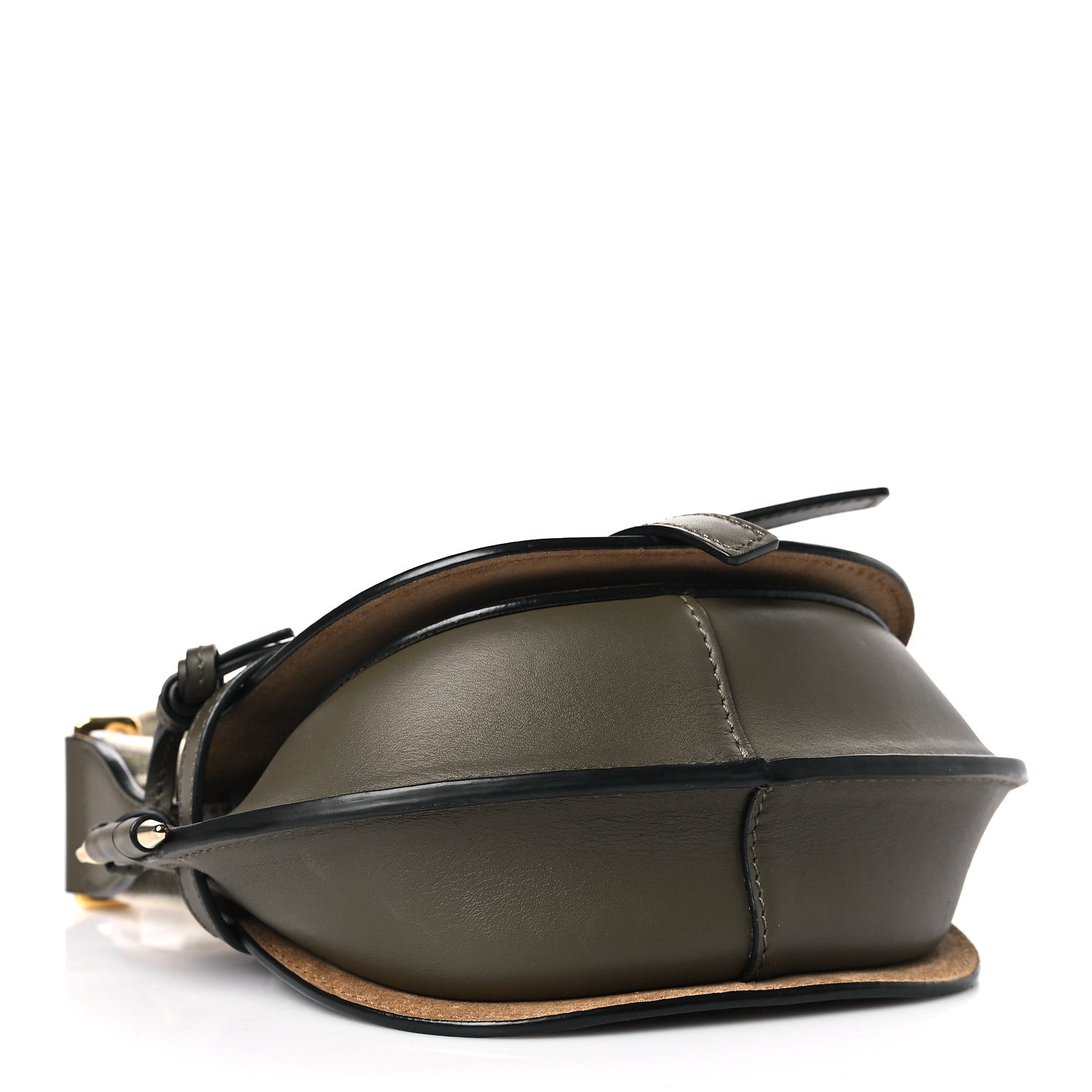 Loewe Calfskin Jacquard Mini Gate Dual Bag Autumn Green 4 of 8
