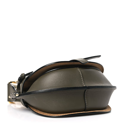 Loewe Calfskin Jacquard Mini Gate Dual Bag Autumn Green 4 of 8