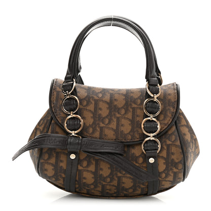 Christian Dior Monogram Mini Romantique Trotter Bag Brown 2 of 10