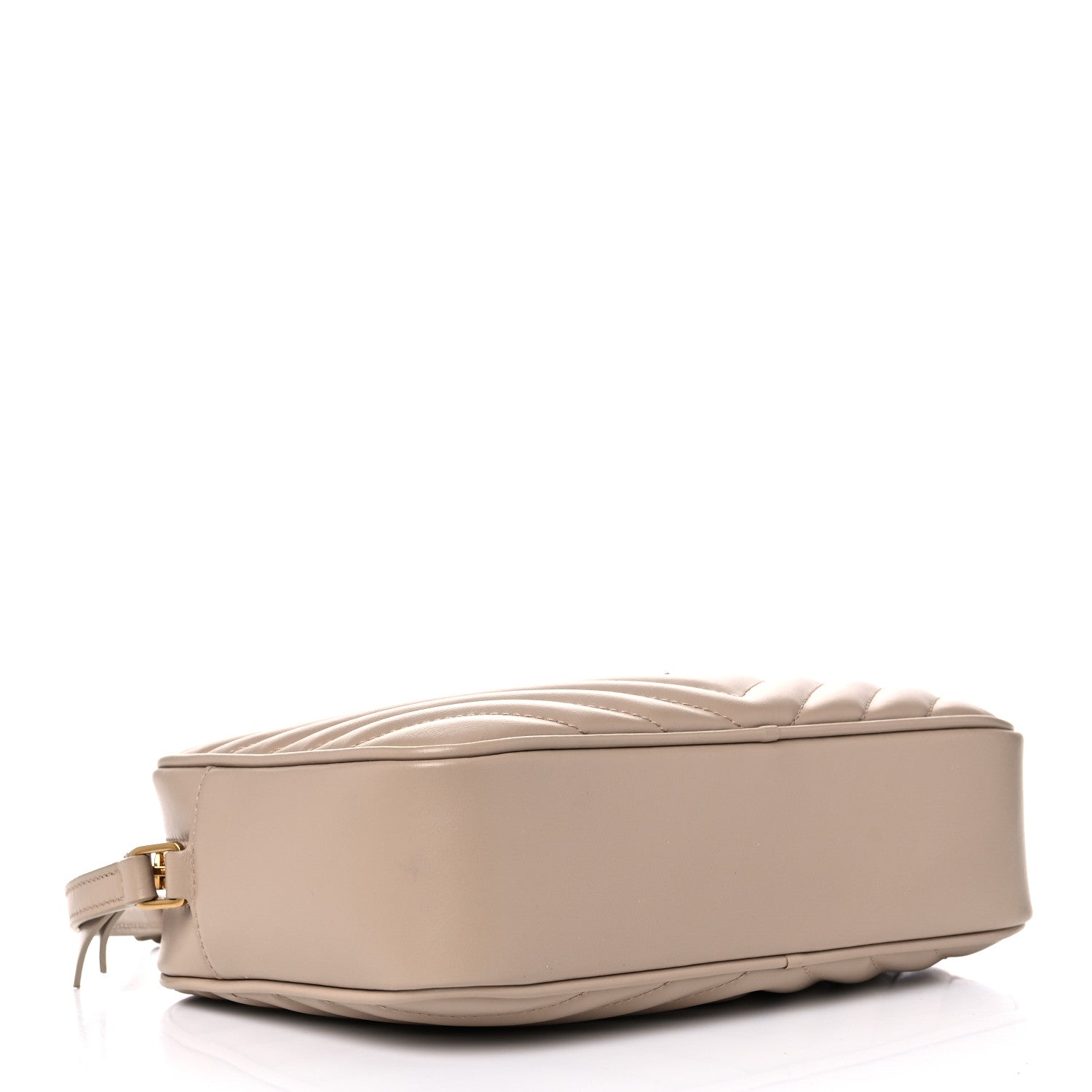 Saint Laurent Calfskin Matelasse Monogram Lou Camera Bag Dark Beige 4 of 9