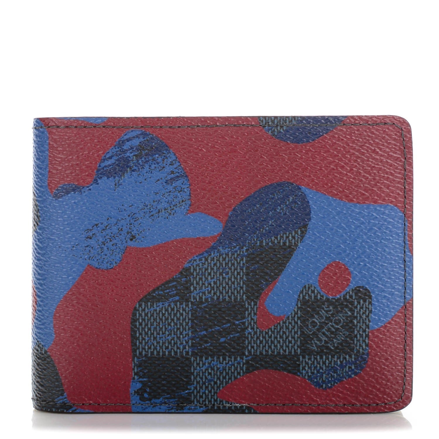 Louis Vuitton Damier Cobalt Multiple Wallet Camouflage 1 of 6