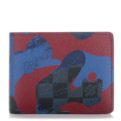 Louis Vuitton Damier Cobalt Multiple Wallet Camouflage 1 of 6