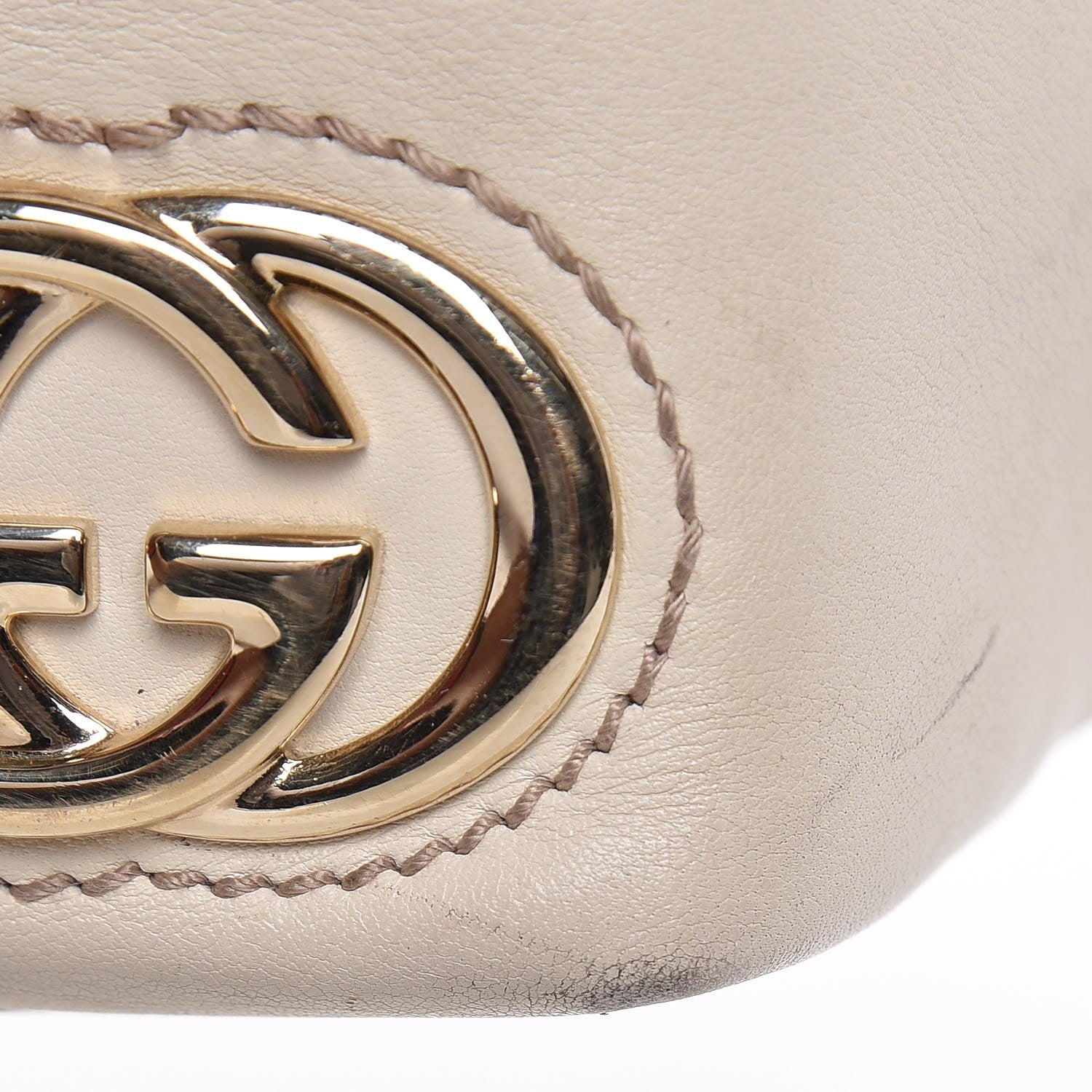 Gucci Monogram Medium New Britt Tote Off White 13 of 14