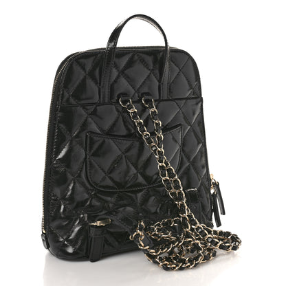 Chanel Shiny Calfskin My Pocket Backpack Black 4 of 11