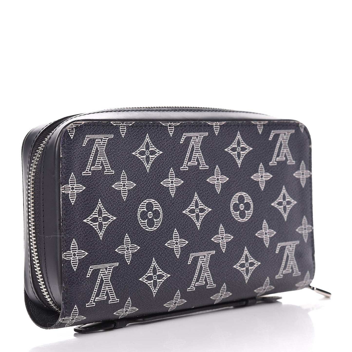 Savane Monogram Lion Chapman XL Zippy Wallet Ink