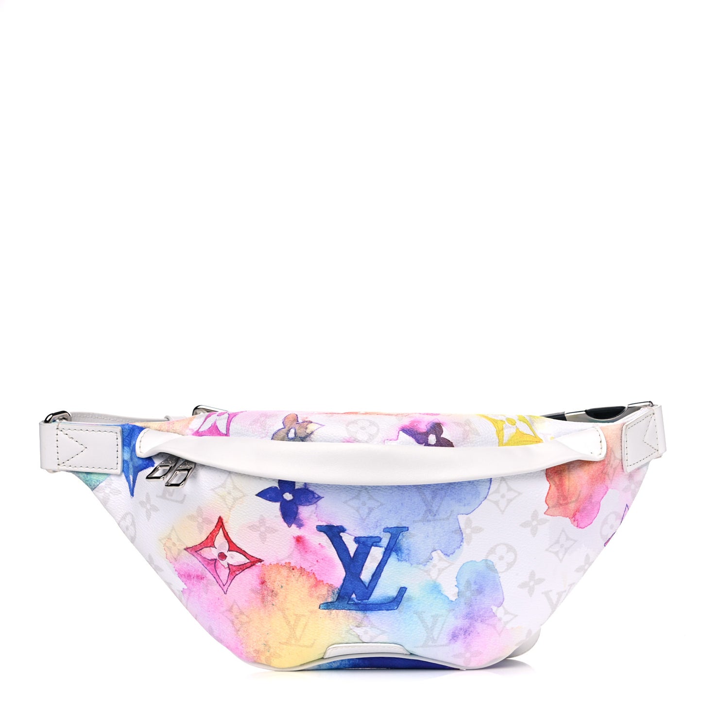 Monogram Watercolor Discovery Bumbag Multicolor