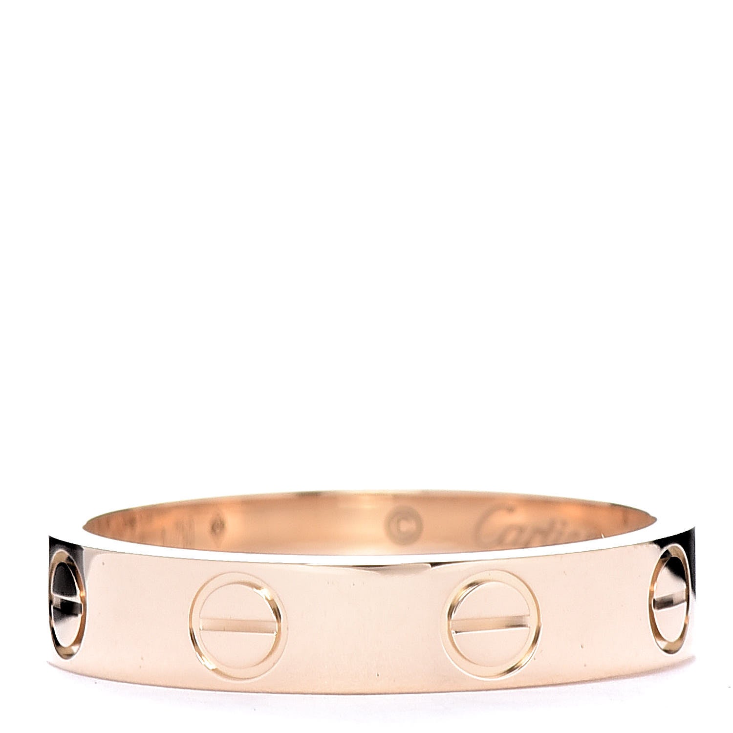 Cartier 18K Yellow Gold 3.5mm LOVE Wedding Band Ring 49 5 3 of 5