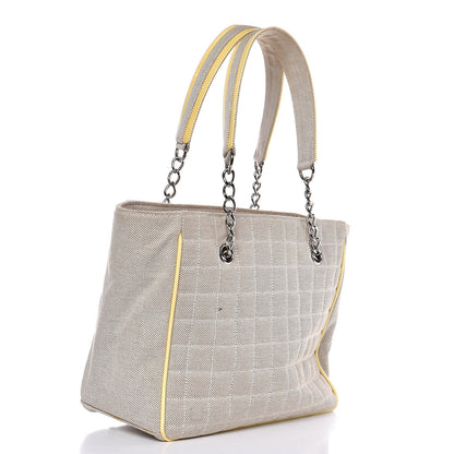 Chanel Canvas Camellia N°5 Tote Beige 4 of 21