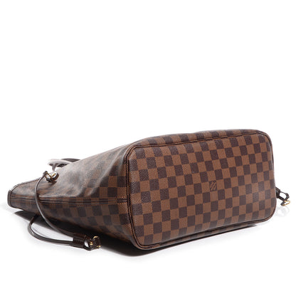 Louis Vuitton Damier Ebene Neverfull MM 4 of 9