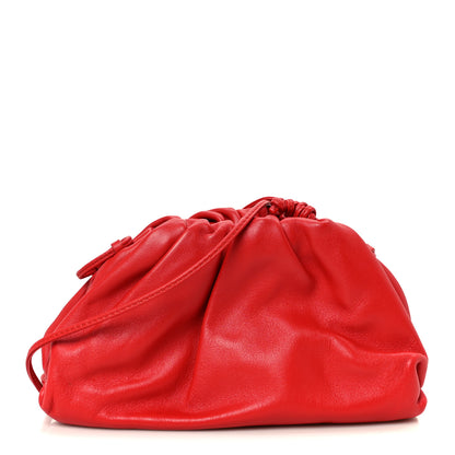 Bottega Veneta Butter Calfskin The Mini Pouch Red 1 of 11