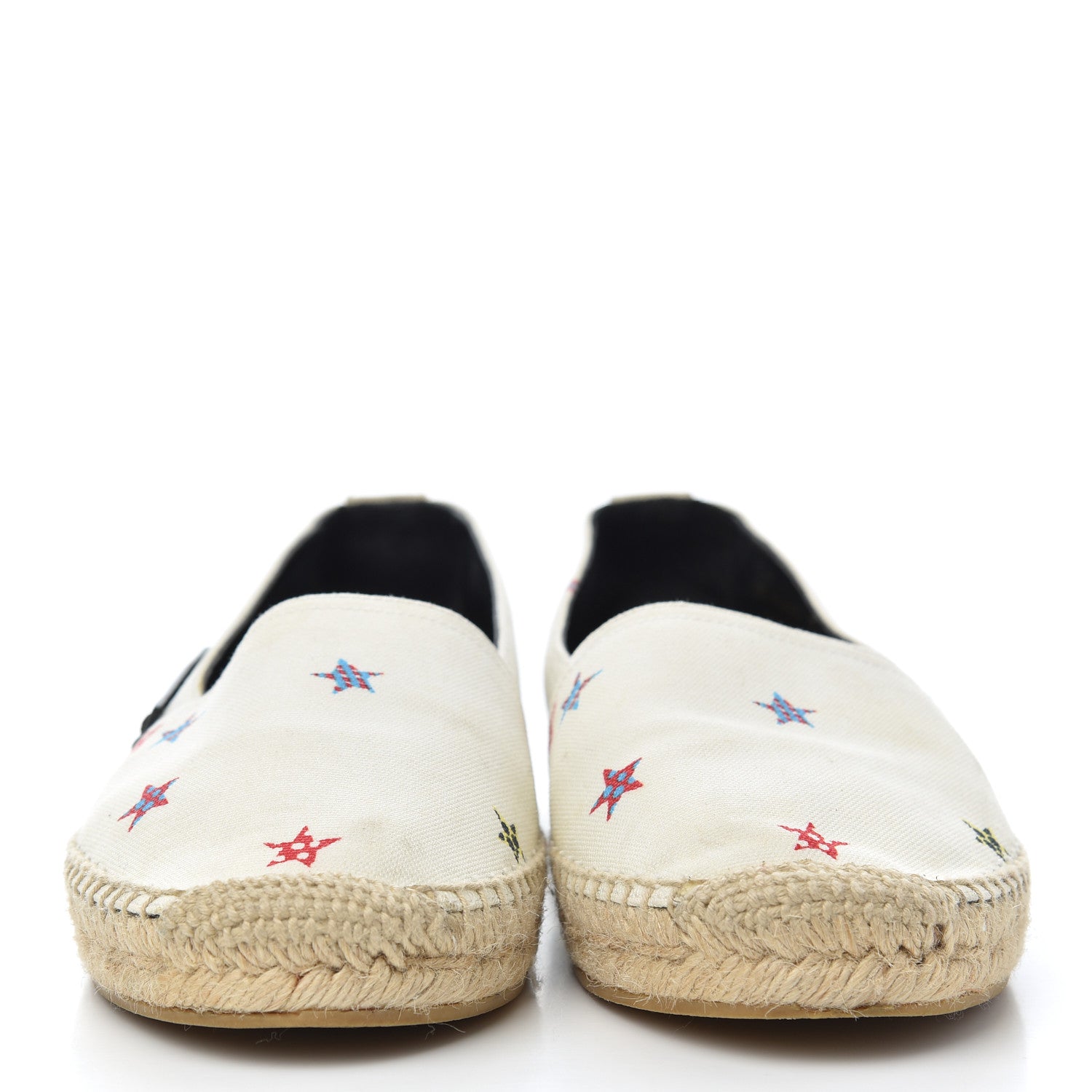 Saint Laurent Canvas Stars Espadrilles 37 2 of 17