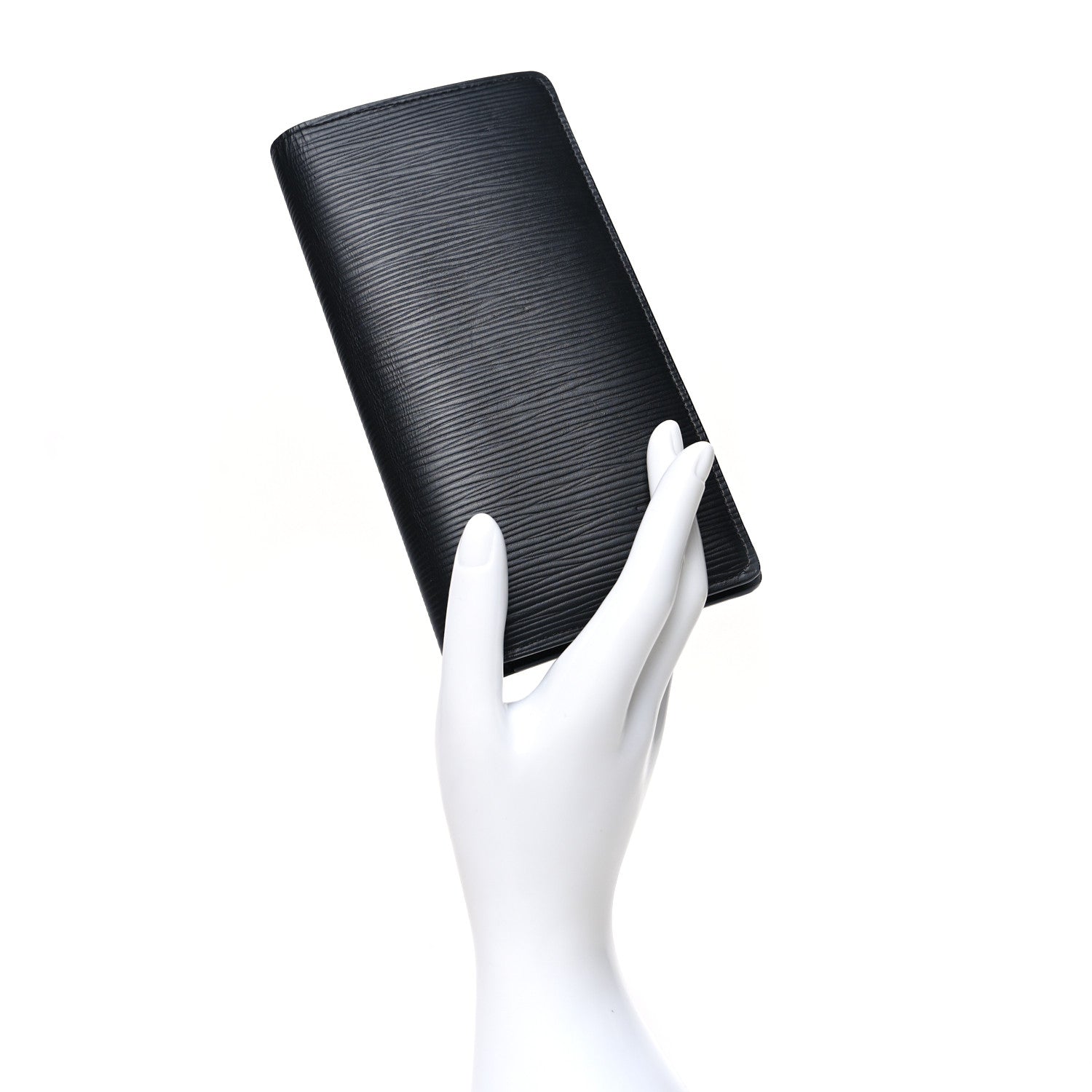 Louis Vuitton Epi Brazza Wallet Black 2 of 11