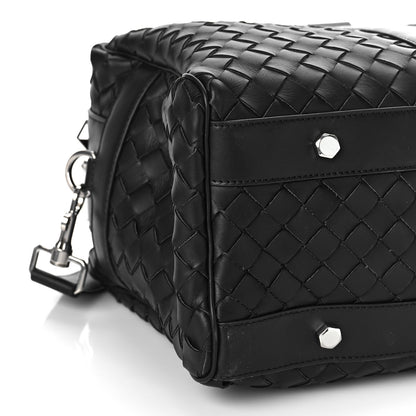 Bottega Veneta Nappa Intrecciato Duffle Bag Black 9 of 11