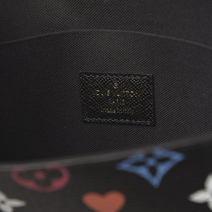 Louis Vuitton Game On Felicie Chain Wallet Black 6 of 9