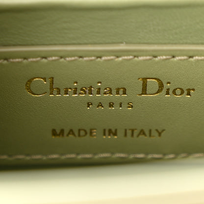 Christian Dior Box Calfskin 30 Montaigne Box Bag Mint Green 6 of 16