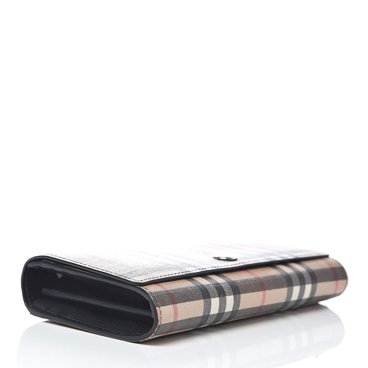 Burberry Vintage Check Halton Wallet Black 4 of 6