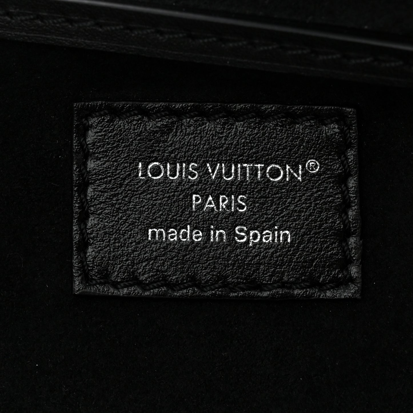 Lambskin Monogram Montsouris Vibe PM Black