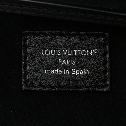 Louis Vuitton Lambskin Monogram Montsouris Vibe PM Black 6 of 10