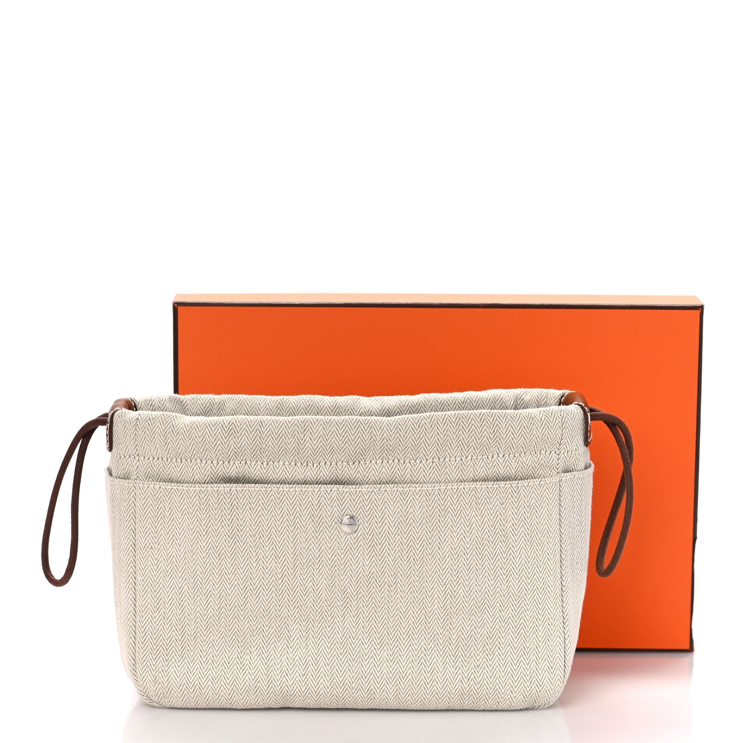 Canvas Barenia Fourbi 20 PM Pouch Naturel Fauve