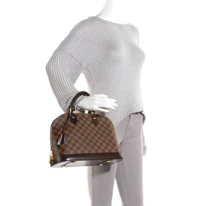 Louis Vuitton Damier Ebene Alma PM 3 of 8
