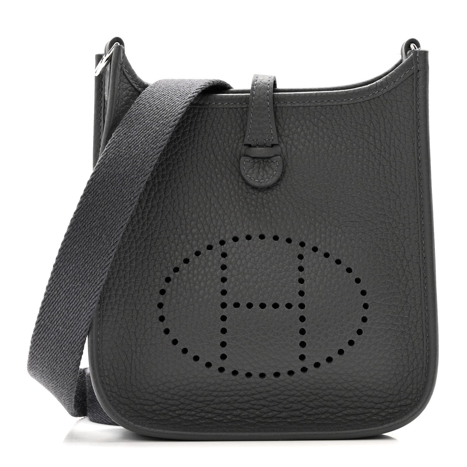 Hermes Taurillon Clemence Evelyne TPM Ardoise 1 of 11